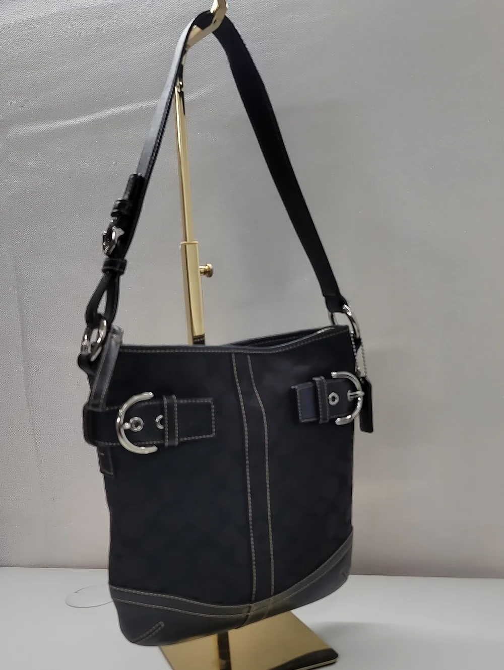 Coach Soho Signature Buckle Shoulder Bag